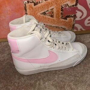 Pink Nike blazers